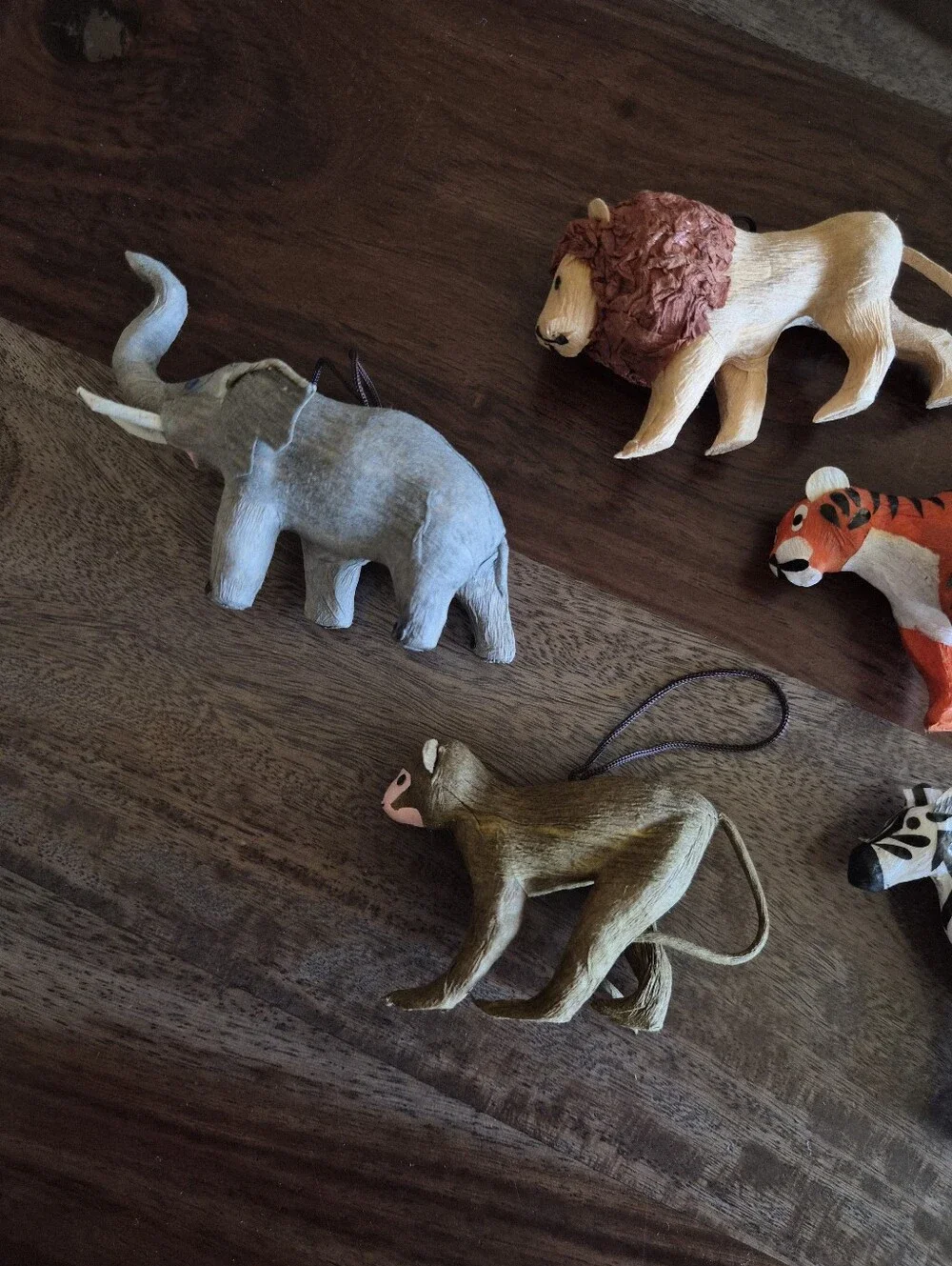 Safari Ornaments Or Home Decor Accents